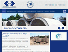 Tablet Screenshot of motipreca.com